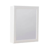 Project Source 15.25-in x 19.25-in Surface Mount White Mirrored Medicine Cabinet