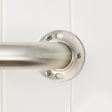 Project Source Exposed Screw 18-in Stainless Steel Wall-Mount ADA Compliant Grab Bar, 500-lb Capacity