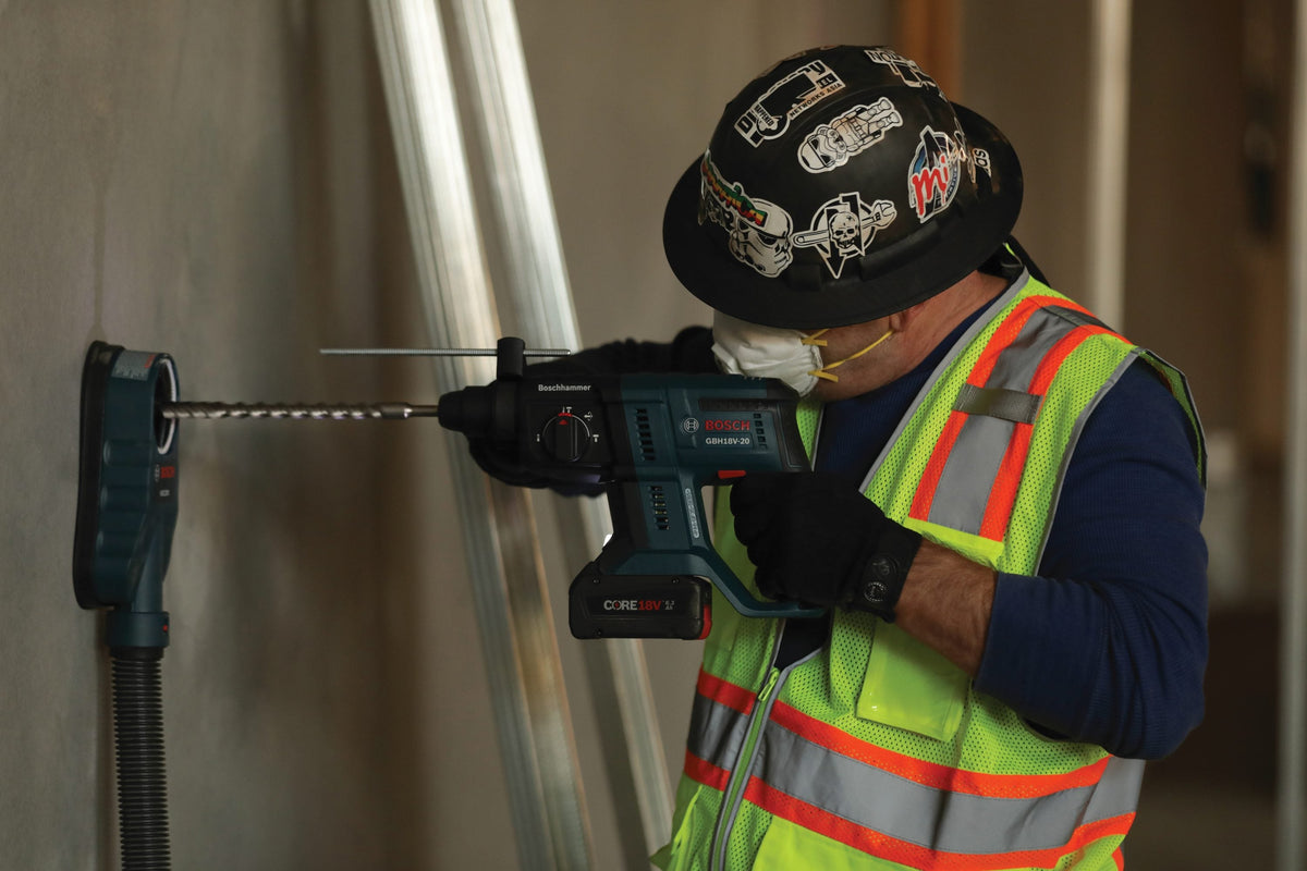Bosch Bulldog CORE18V 3/4-in SDS-plus Variable Speed Cordless Rotary Hammer Drill (Tool Only)