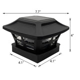 LamQee 10-Lumen 1-Watt Low Voltage Solar Outdoor Deck Light (4000 K)