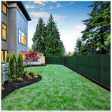 BOEN 10-ft H x 150-ft W Green Polyethelene Chain Link Fence Screen