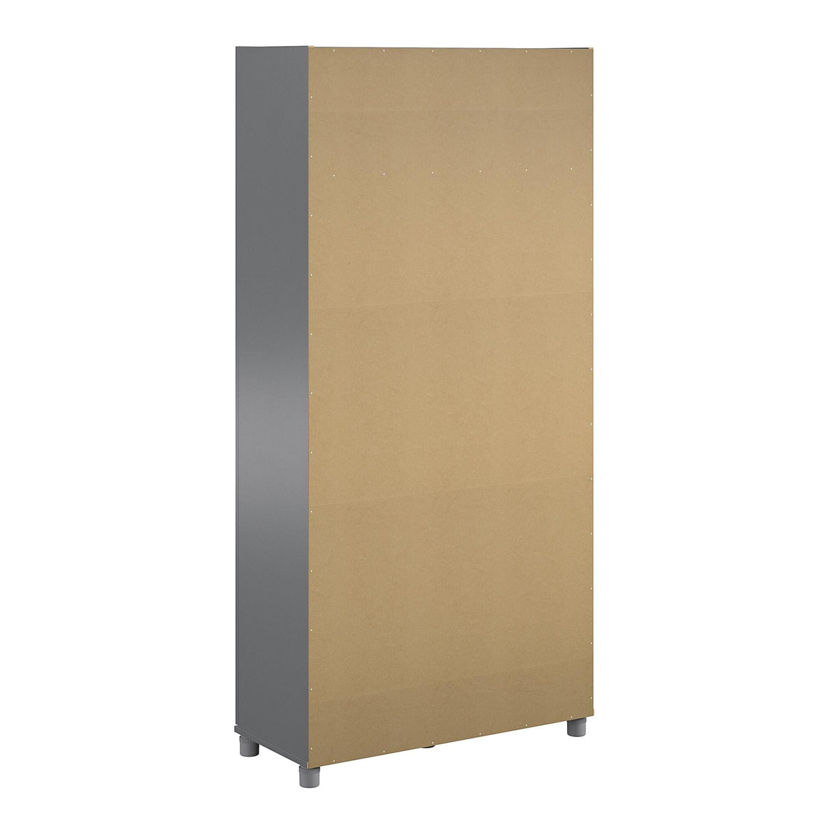 Ameriwood Home Camberly 35.68-in W x 74.31-in H Wood Composite Graphite Grey/Graphite Grey Freestanding Utility Storage Cabinet