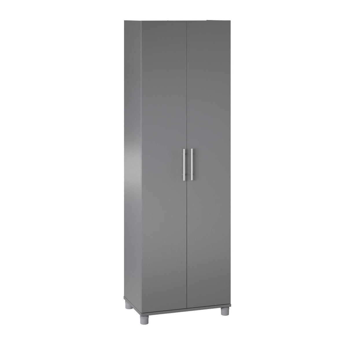 Ameriwood Home Camberly 23.7-in W x 74.29-in H Wood Composite Graphite Grey/Graphite Grey Freestanding Utility Storage Cabinet