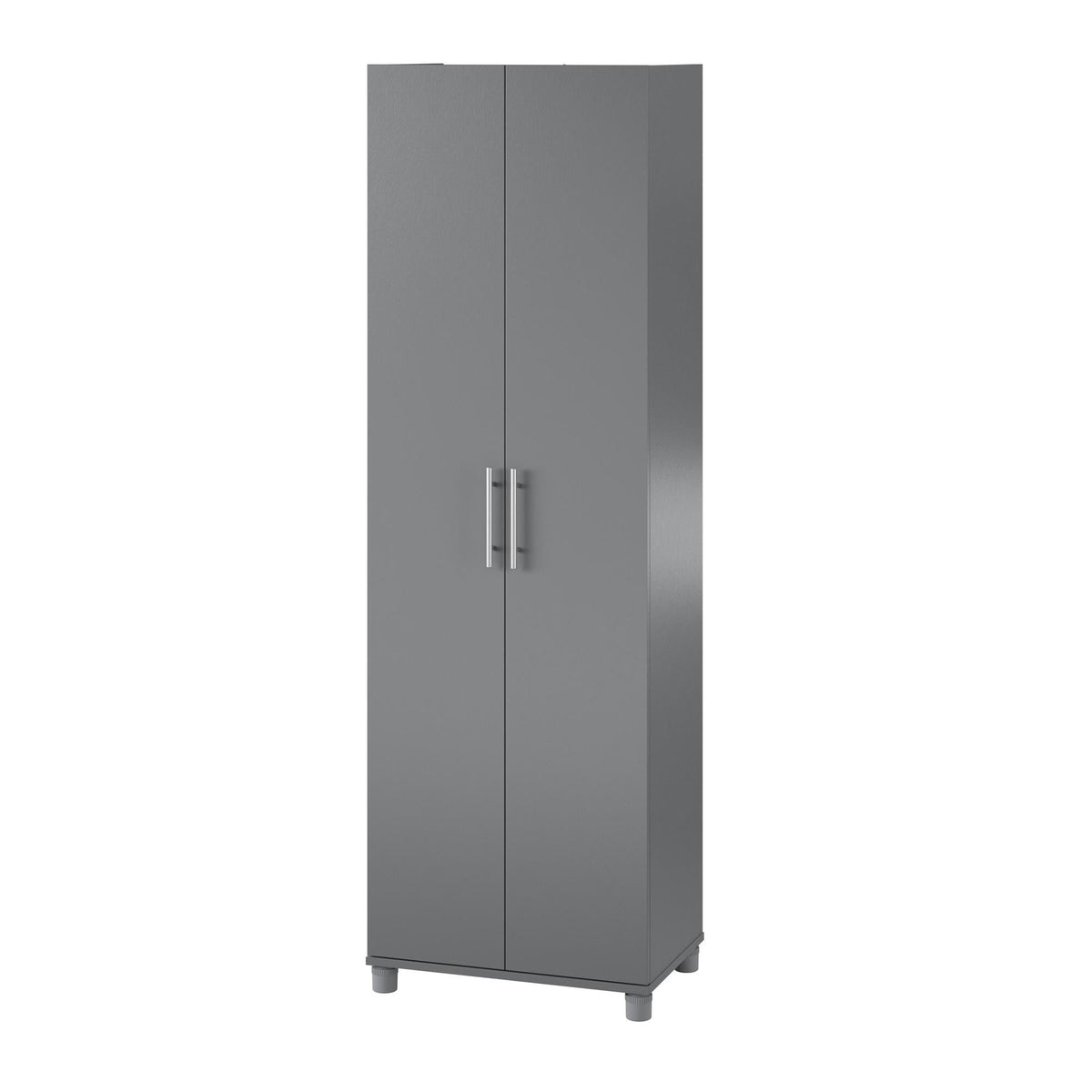 Ameriwood Home Camberly 23.7-in W x 74.29-in H Wood Composite Graphite Grey/Graphite Grey Freestanding Utility Storage Cabinet