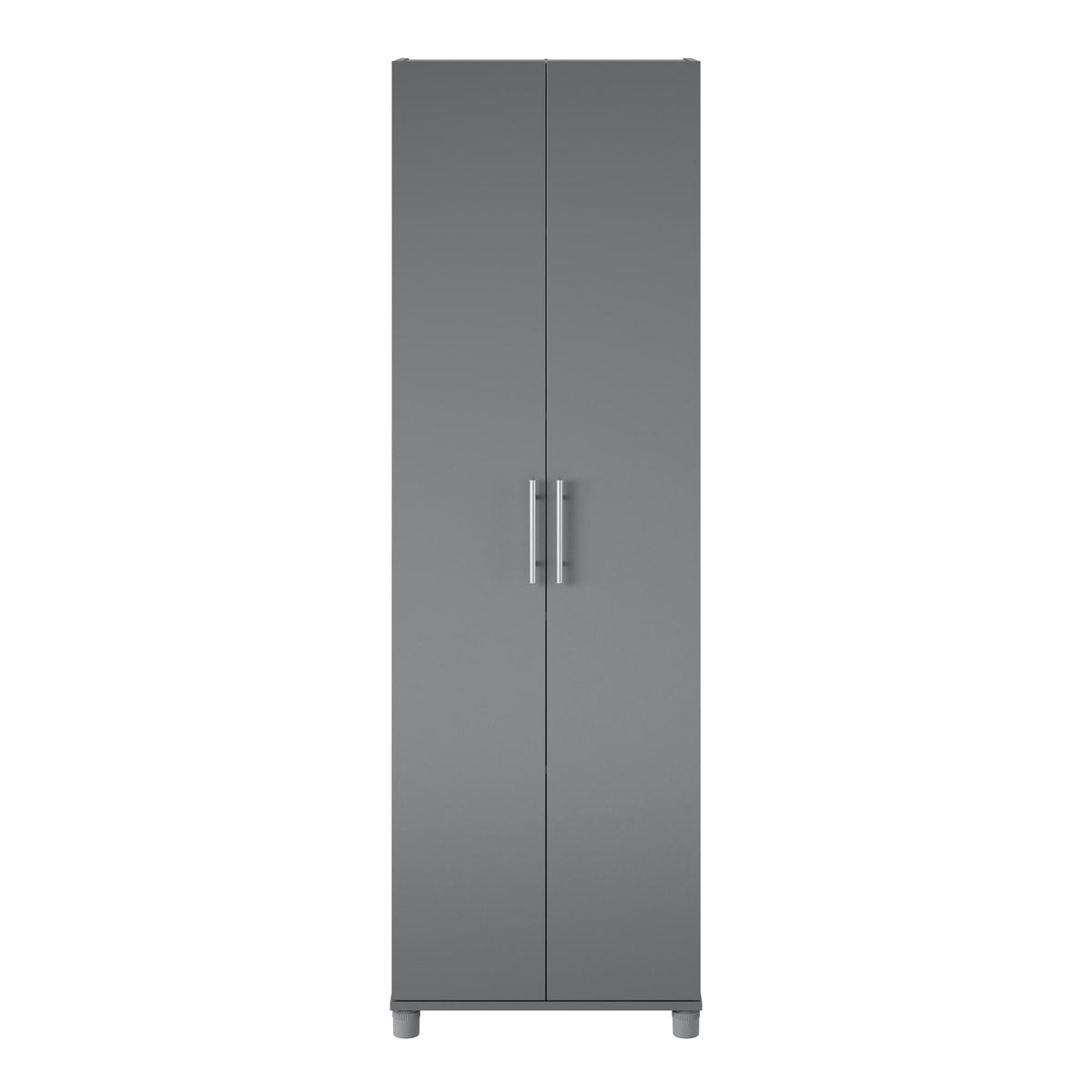 Ameriwood Home Camberly 23.7-in W x 74.29-in H Wood Composite Graphite Grey/Graphite Grey Freestanding Utility Storage Cabinet