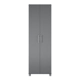 Ameriwood Home Camberly 23.7-in W x 74.29-in H Wood Composite Graphite Grey/Graphite Grey Freestanding Utility Storage Cabinet
