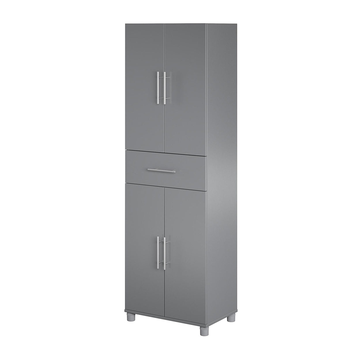 Ameriwood Home Camberly 23.46-in W x 75.25-in H Wood Composite Graphite Grey/Graphite Grey Freestanding Utility Storage Cabinet
