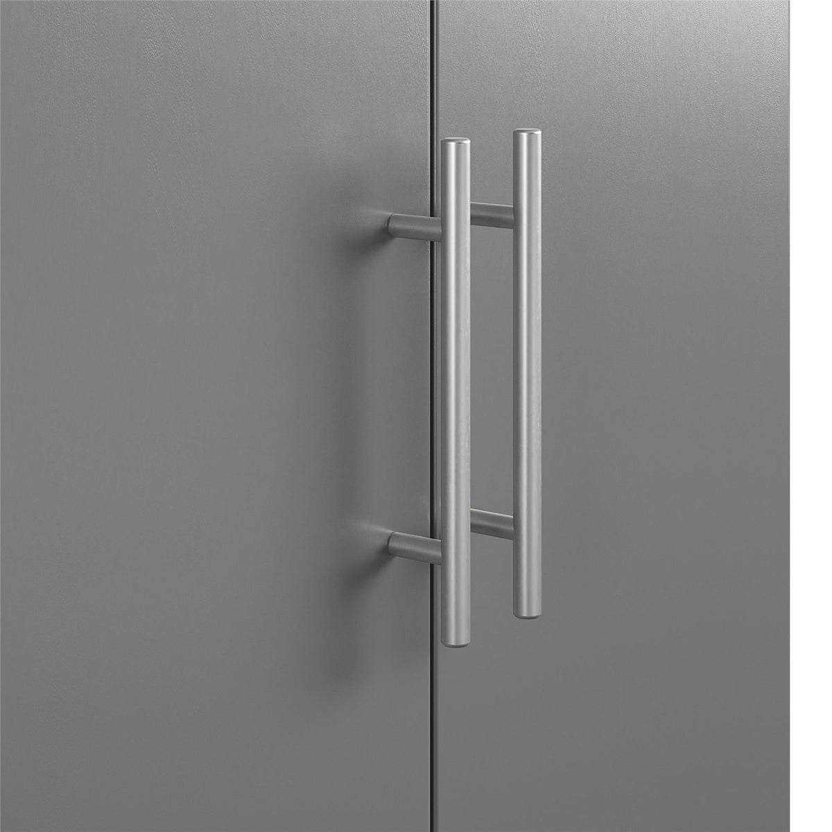 Ameriwood Home Camberly 23.46-in W x 75.25-in H Wood Composite Graphite Grey/Graphite Grey Freestanding Utility Storage Cabinet