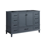 Merryfield 48 in. W x 21-1/2 in. D Bathroom Vanity Cabinet Only in Dark Blue-Gray - Super Arbor