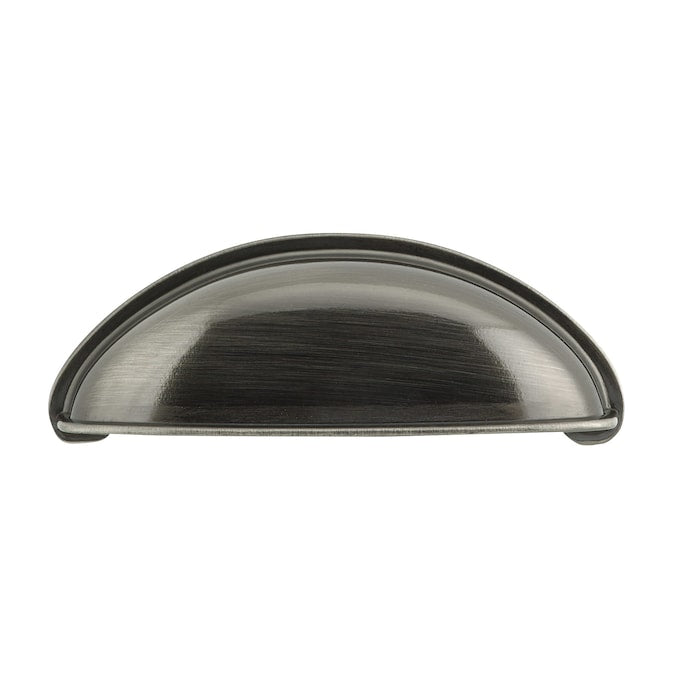 Richelieu Monceau 2-1/2-in (64mm) Center to Center Black Nickel Oval Cup Drawer Pull