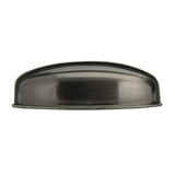 Richelieu Monceau 2-1/2-in (64mm) Center to Center Black Nickel Oval Cup Drawer Pull