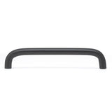 Richelieu Livingston 5-1/16-in (128mm) Center to Center Matte Black Cylindrical Handle Drawer Pull
