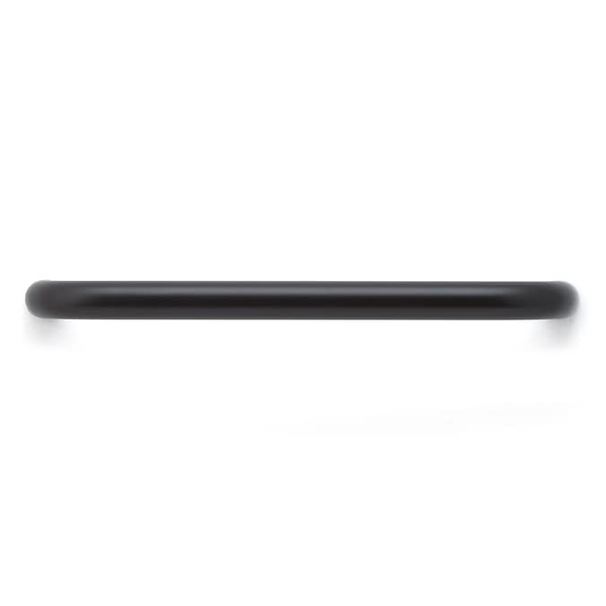 Richelieu Livingston 5-1/16-in (128mm) Center to Center Matte Black Cylindrical Handle Drawer Pull