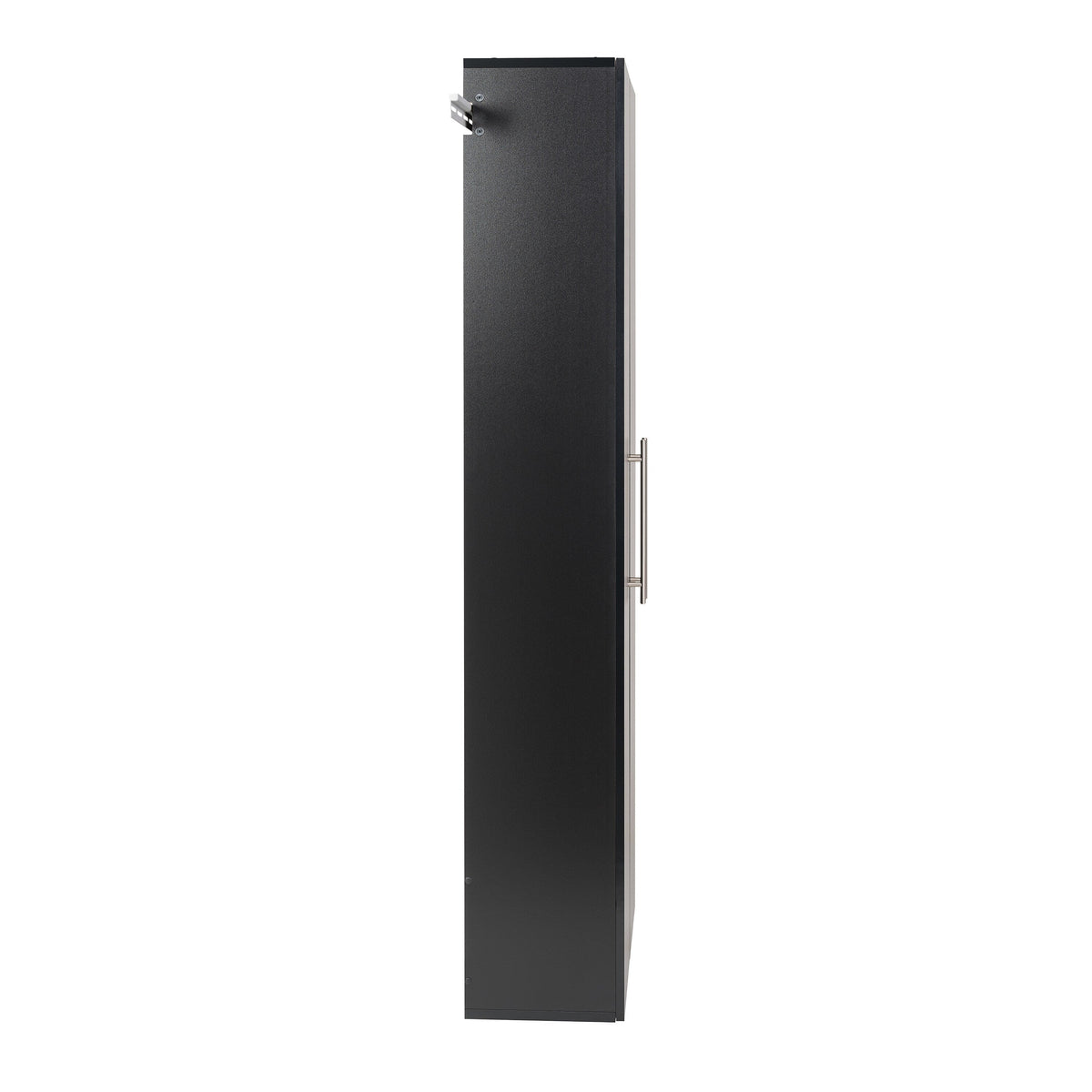 Prepac HangUps 24-in W x 72-in H Wood Composite Black Wall-mount Utility Storage Cabinet