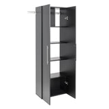 Prepac HangUps 24-in W x 72-in H Wood Composite Black Wall-mount Utility Storage Cabinet