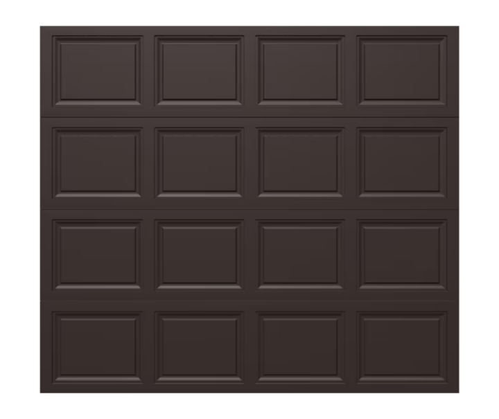 Wayne Dalton Classic Steel Model 9100 8-ft x 7-ft Insulated Brown Single Garage Door