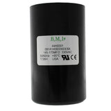 Lennox 44A93 capacitor - front view (Voltage: 330v; MFD: 145-175)