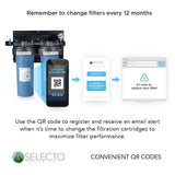 SuperPlus 14 in. Whole House Ultra-Filtration Water Filter System