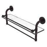 Allied Brass Remi Antique Bronze 1-Tier Brass Wall Mount Bathroom Shelf