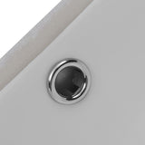 Boyel Living 18 in. x 14 in. Vessel Sink Rectangle Undermount Bathroom Sink White