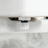 2-pc. 1.28 GPF Single Flush Elongated Toilet with Patented Overflow Protection Technology in White with Seat - Super Arbor