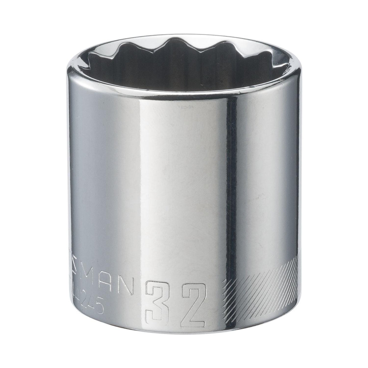 Craftsman 32mm Metric 12-Point Shallow Socket, 1/2-inch Drive