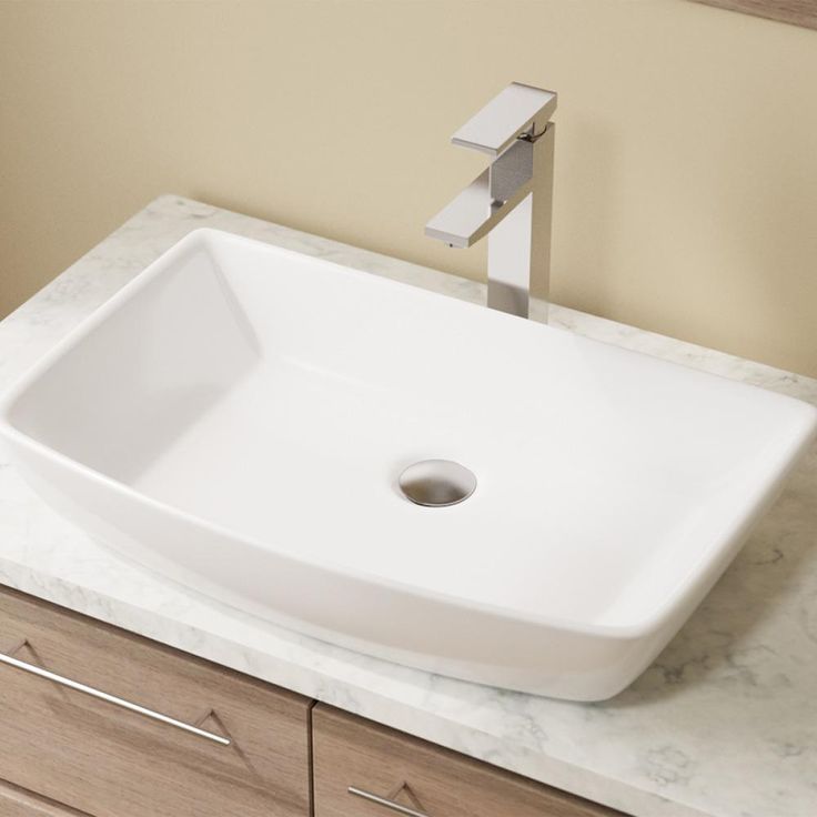 MR Direct Porcelain Vessel Sink in White