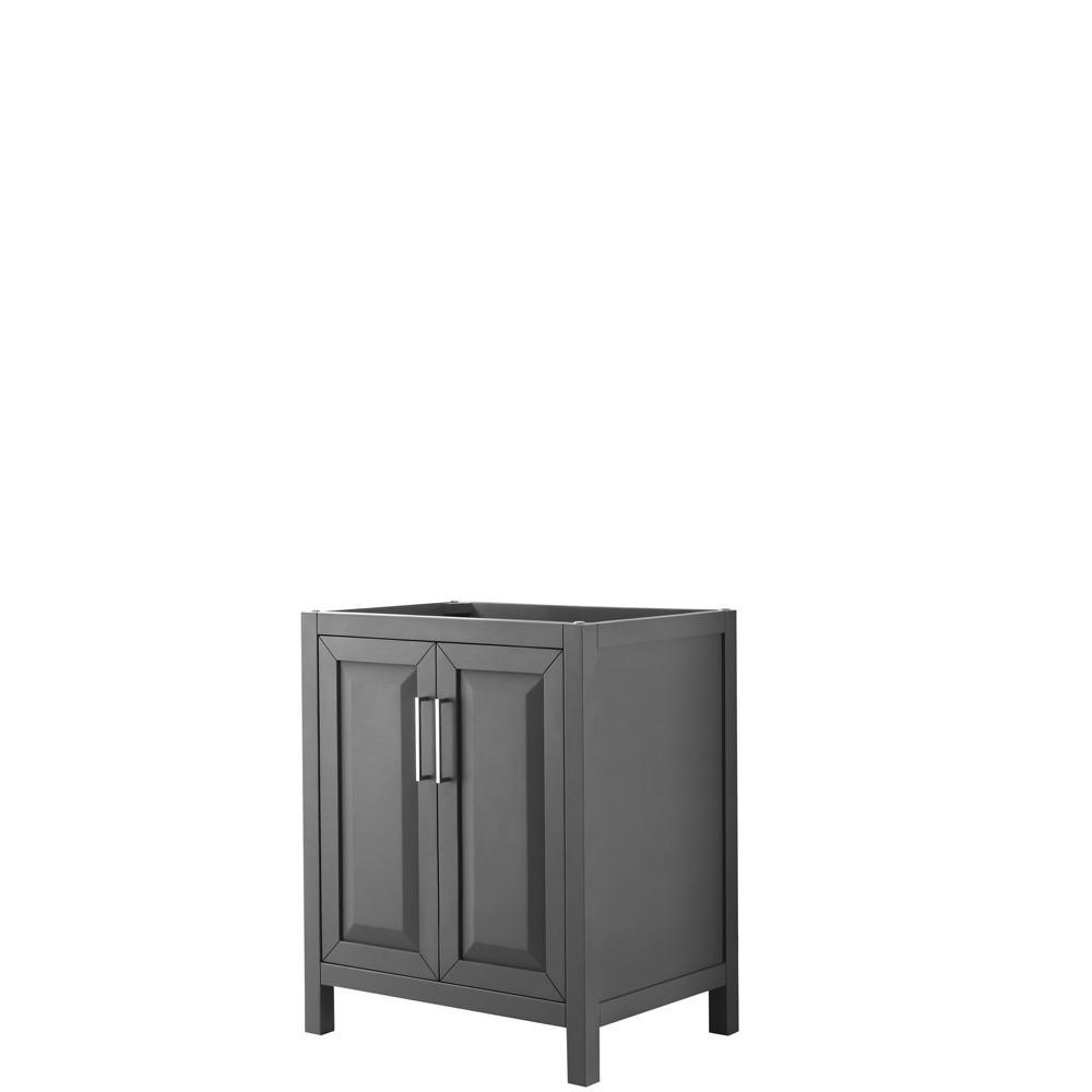 Daria 59 in. Single Bathroom Vanity Cabinet Only in White - Super Arbor