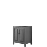 Daria 59 in. Single Bathroom Vanity Cabinet Only in White - Super Arbor