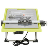 RYOBI 7 in. 4.8 Amp Tile Saw with Stand