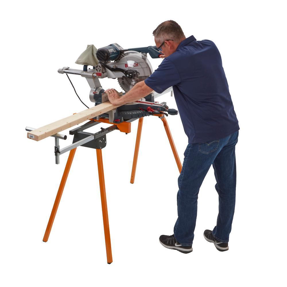 Folding Portable Miter Saw Stand - Super Arbor