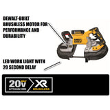 20-Volt MAX Lithium-Ion Cordless 5 in. Capacity Bandsaw (Tool-Only) - Super Arbor