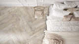 Style Selections Sahalee Natural 8-in x 48-in Glazed Porcelain Wood Look Tile