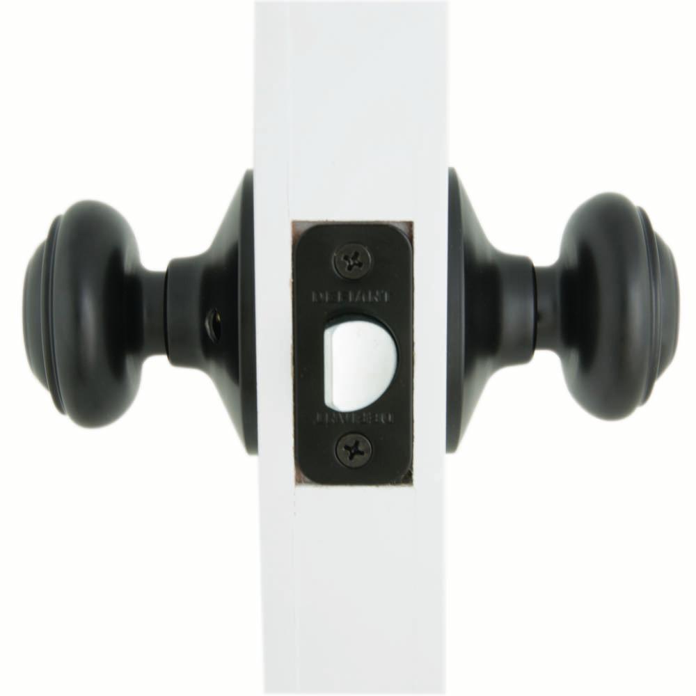 Madrid Matte Black Hall and Closet Door Knob - Super Arbor