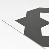 FloorPops Black 12-in x 12-in Water Resistant Peel and Stick Vinyl Tile Flooring (20-sq ft)