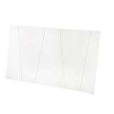 Prairie 60 in. W x 90 in. H 8-Piece Glue Up Cultured Marble Alcove Shower Wall Surround in Matte White w/Shelves, Trims - Super Arbor