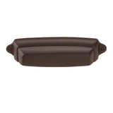 Sumner Street Home Hardware Grayson 2-1/2-in Center to Center Oil-Rubbed Bronze Rectangular Cup Drawer Pull