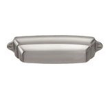 Sumner Street Home Hardware Grayson 2-1/2-in Center to Center Satin Nickel Rectangular Cup Drawer Pull