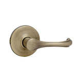 Dorian Satin Nickel Passage Hall/Closet Door Lever with Microban Antimicrobial Technology - Super Arbor