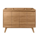 Coventry 72 in. Vanity Cabinet Only in Gray Teak - Super Arbor