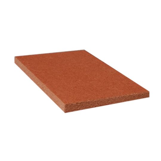 GAF STRUCTODEK High Density Fiberboard Roof Insulation Cover Board, Primed Red Coating (1 Side) - 1/2 in x 4 ft x 8 ft