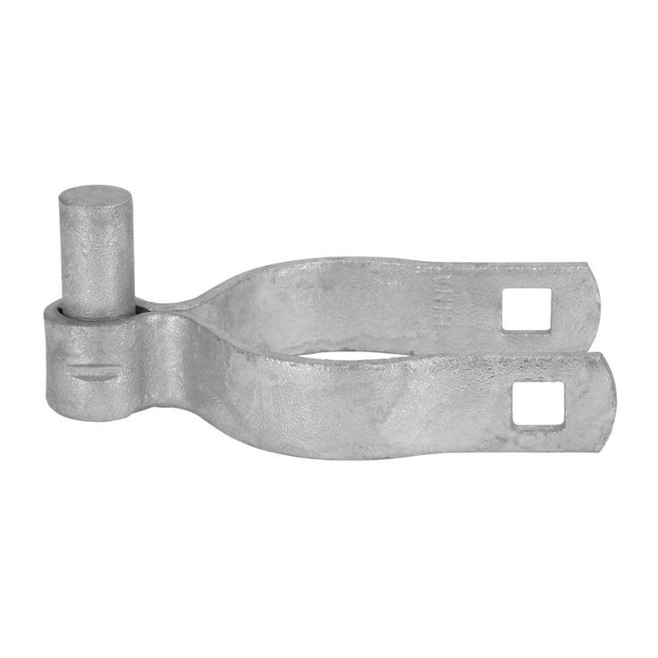 Everbilt Chain Link Fence 2-3/8 in. Galvanized Steel Post Hinge