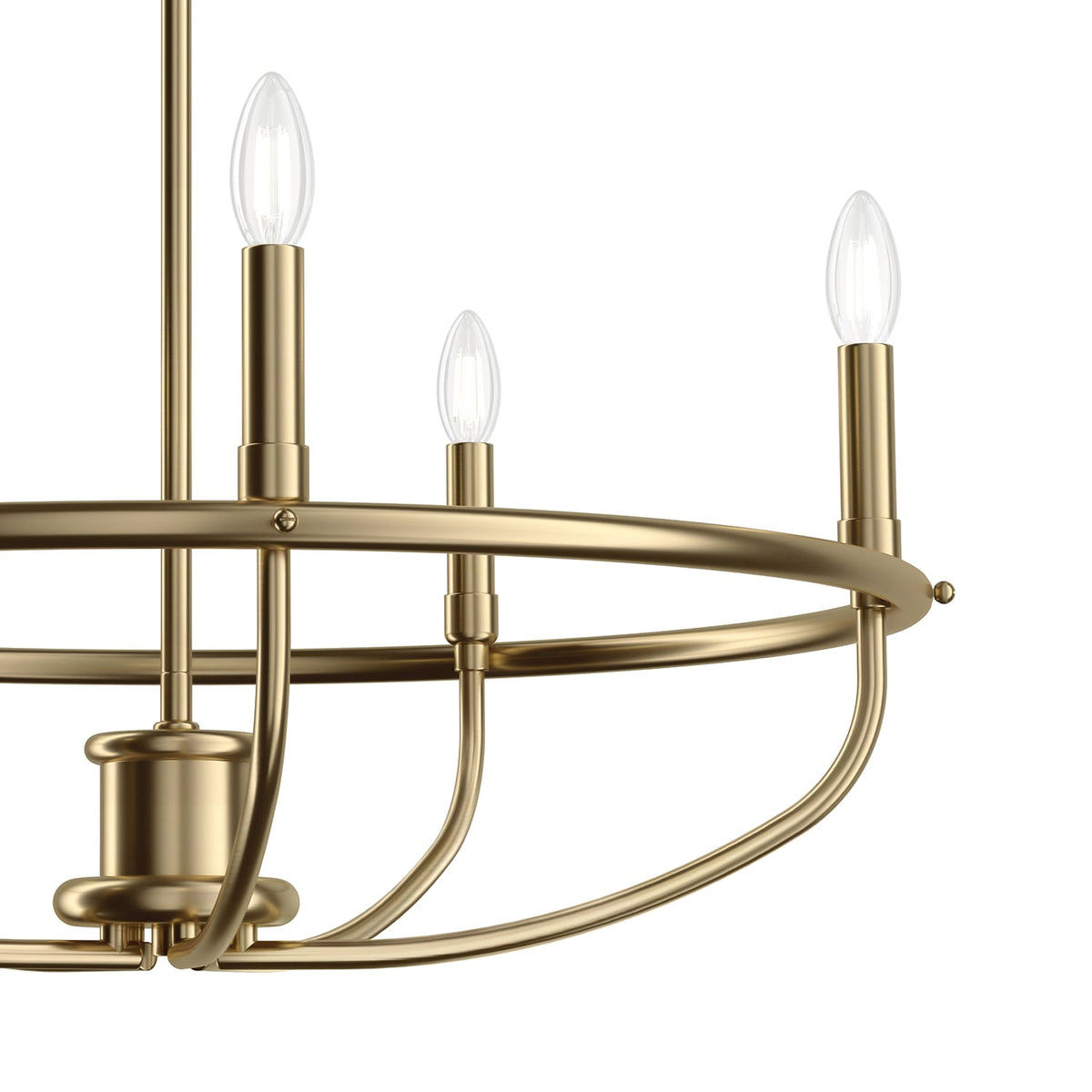 Kichler Bethel 5-Light Bronze Modern/Contemporary Chandelier
