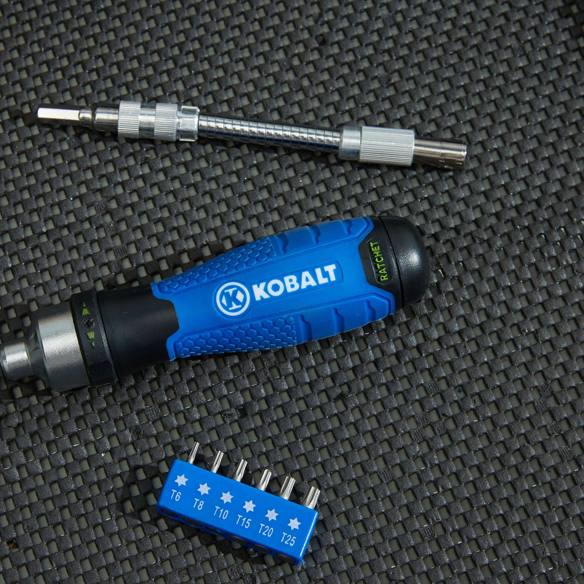 Kobalt 27-Piece 3-in Ratcheting Multi-Bit Screwdriver Set with Rubber Handle
