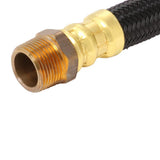 3/4 in. MIP x 3/4 in. FIP x 18 in. Polymer Braided Water Heater Connector (0.57 in. I.D.) - Super Arbor