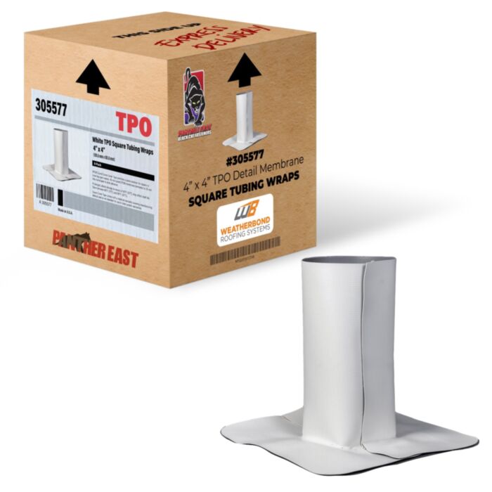 Versico VersiWeld TPO Split Square Tubing 4" x 4"