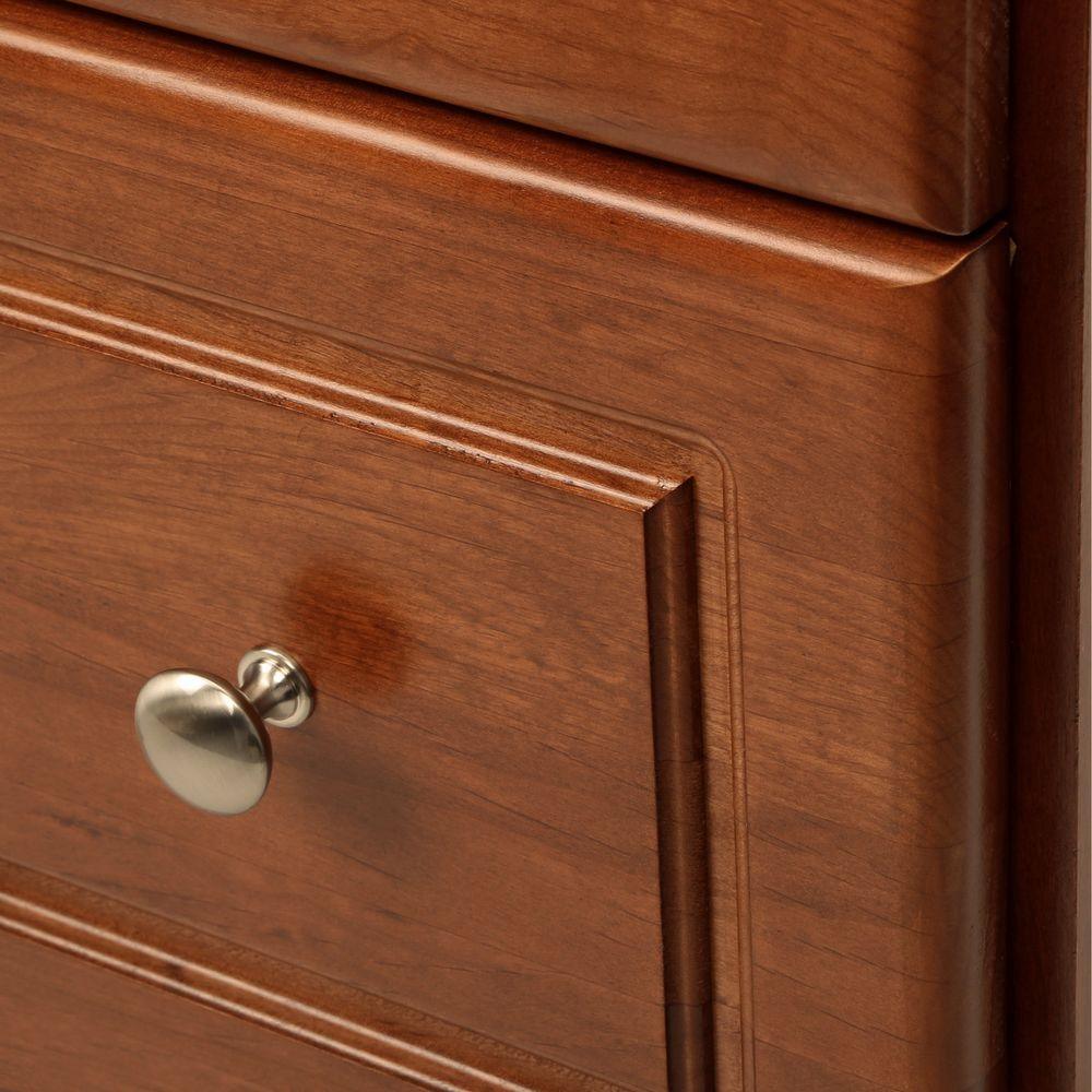 Ultraline 42 in. W x 21 in. D x 34.5 in. H Vanity Cabinet Only in Medium Alder - Super Arbor