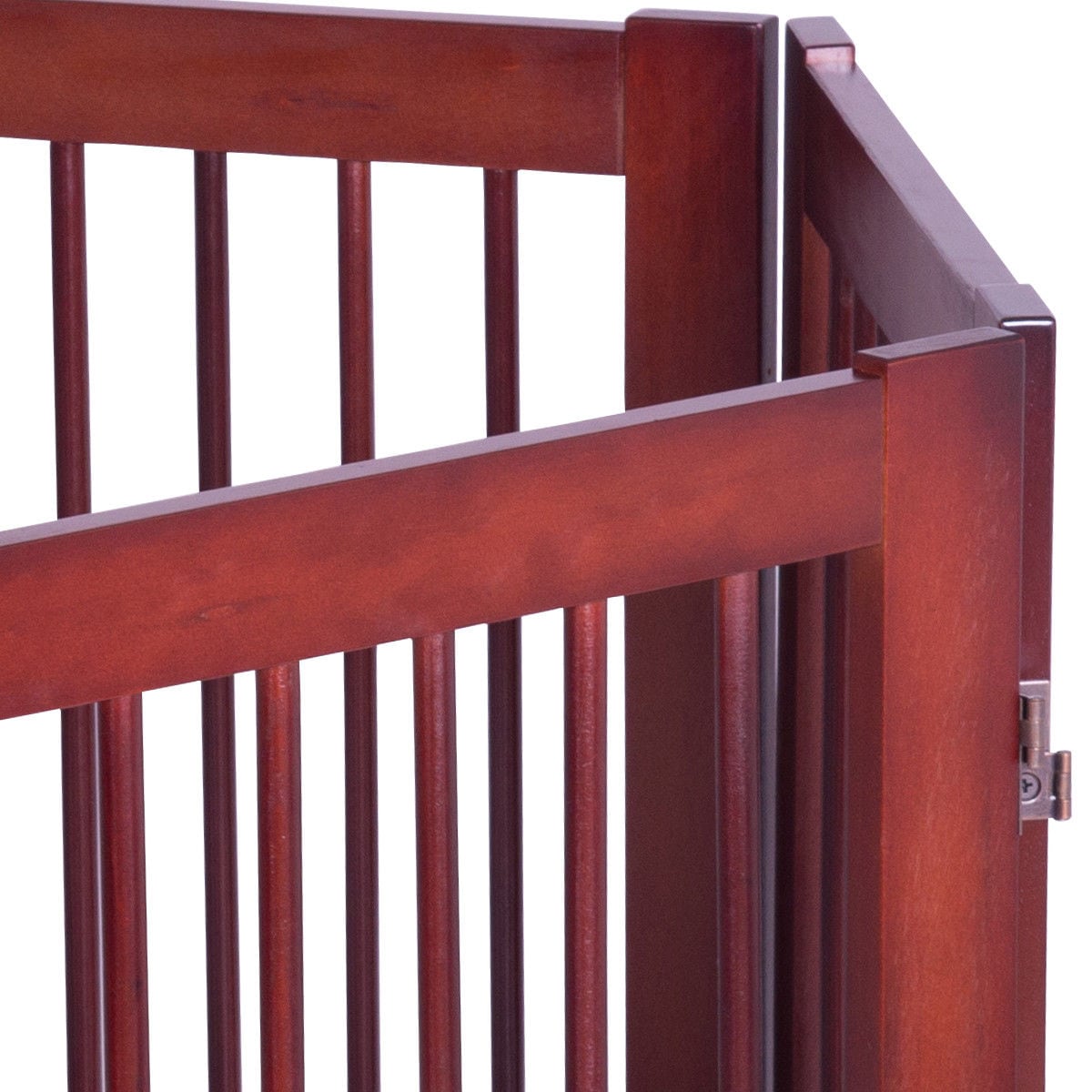 Costway 2.5-ft x 1.7-ft Pine Privacy Board-on-board Fence Panel