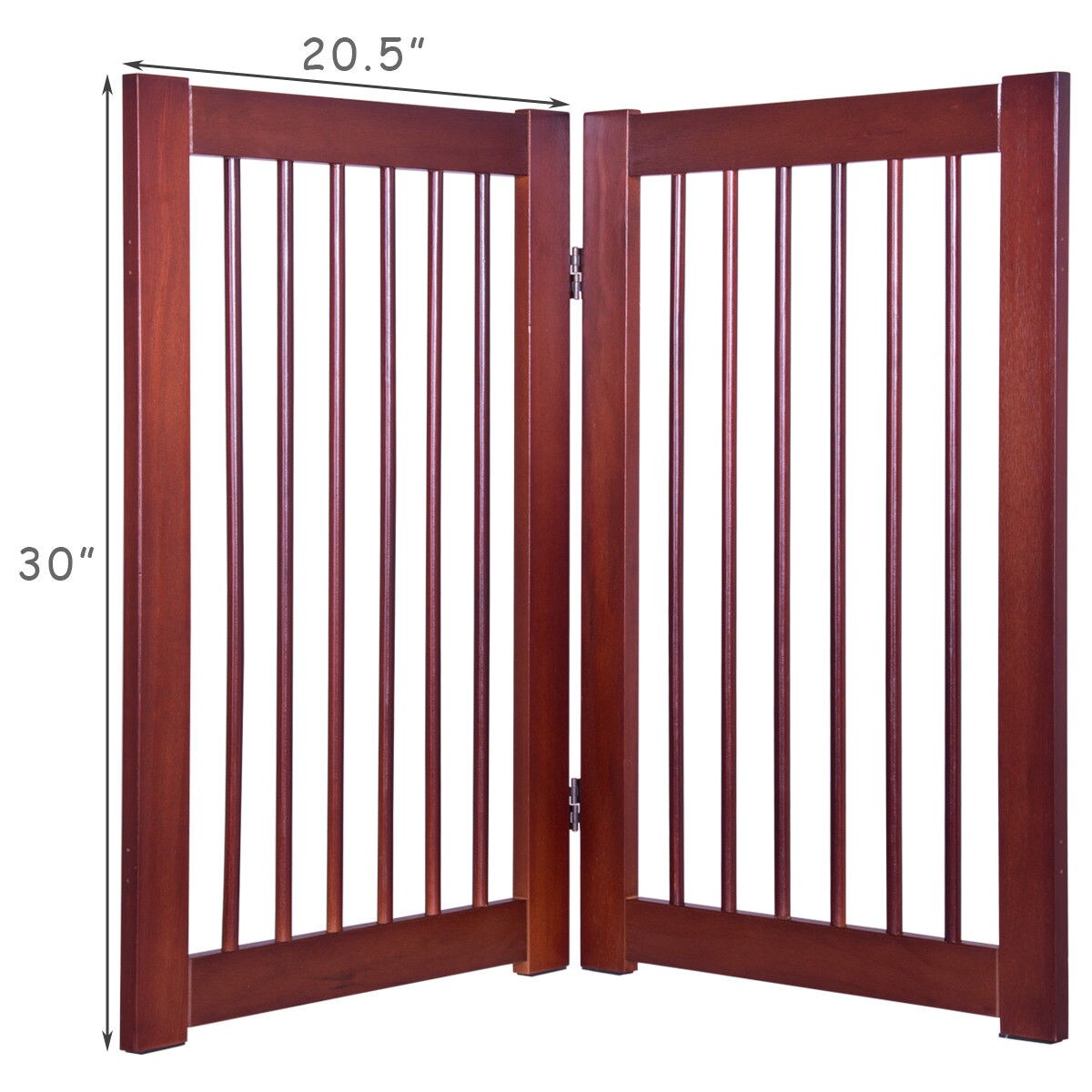 Costway 2.5-ft x 1.7-ft Pine Privacy Board-on-board Fence Panel