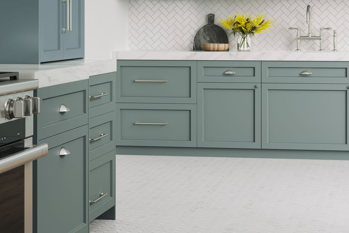 Satori Hudson 11-in x 11-in Glossy Porcelain Subway Mosaic Wall Tile (0.79-sq. ft/ Piece)